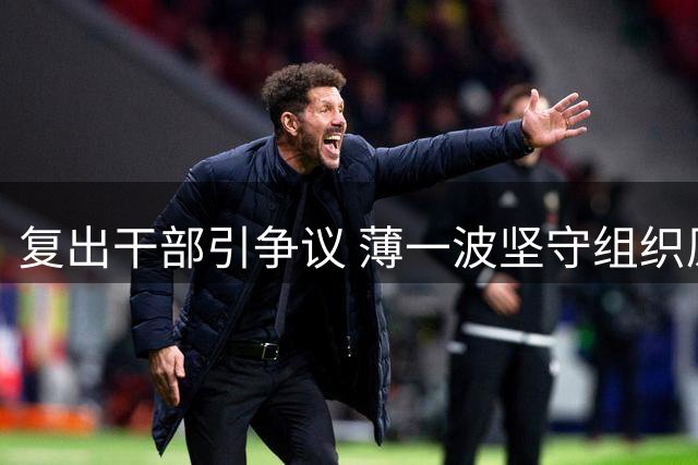 复出干部引争议 薄一波坚守组织原则显担当